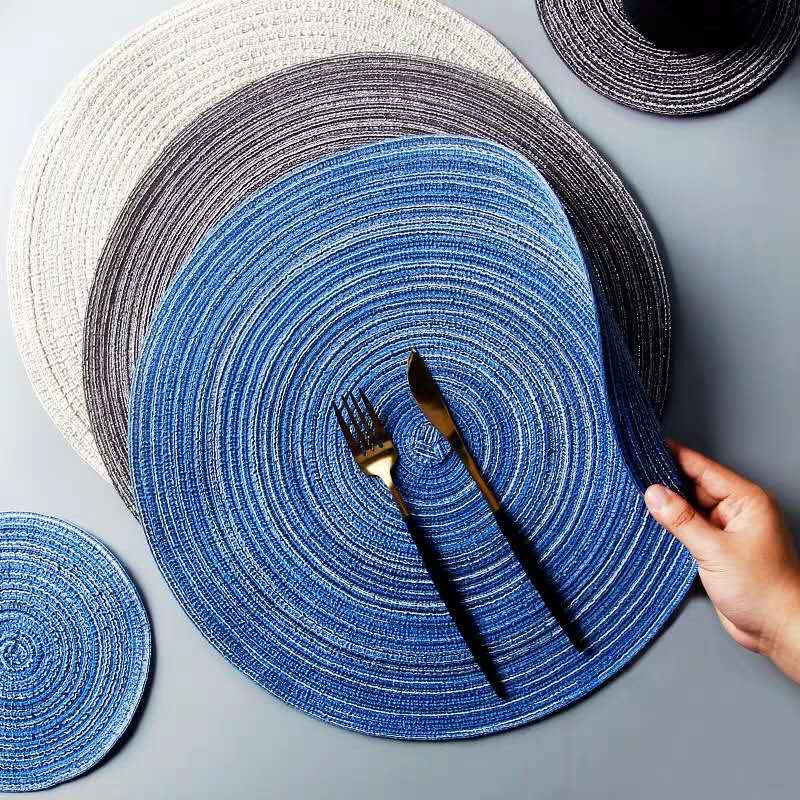 Pp Material Cotton Placemat, Cup Mat, Heat Insulation, Anti-Hot, Non-Slip Pan Mat, Pan Mat details Picture