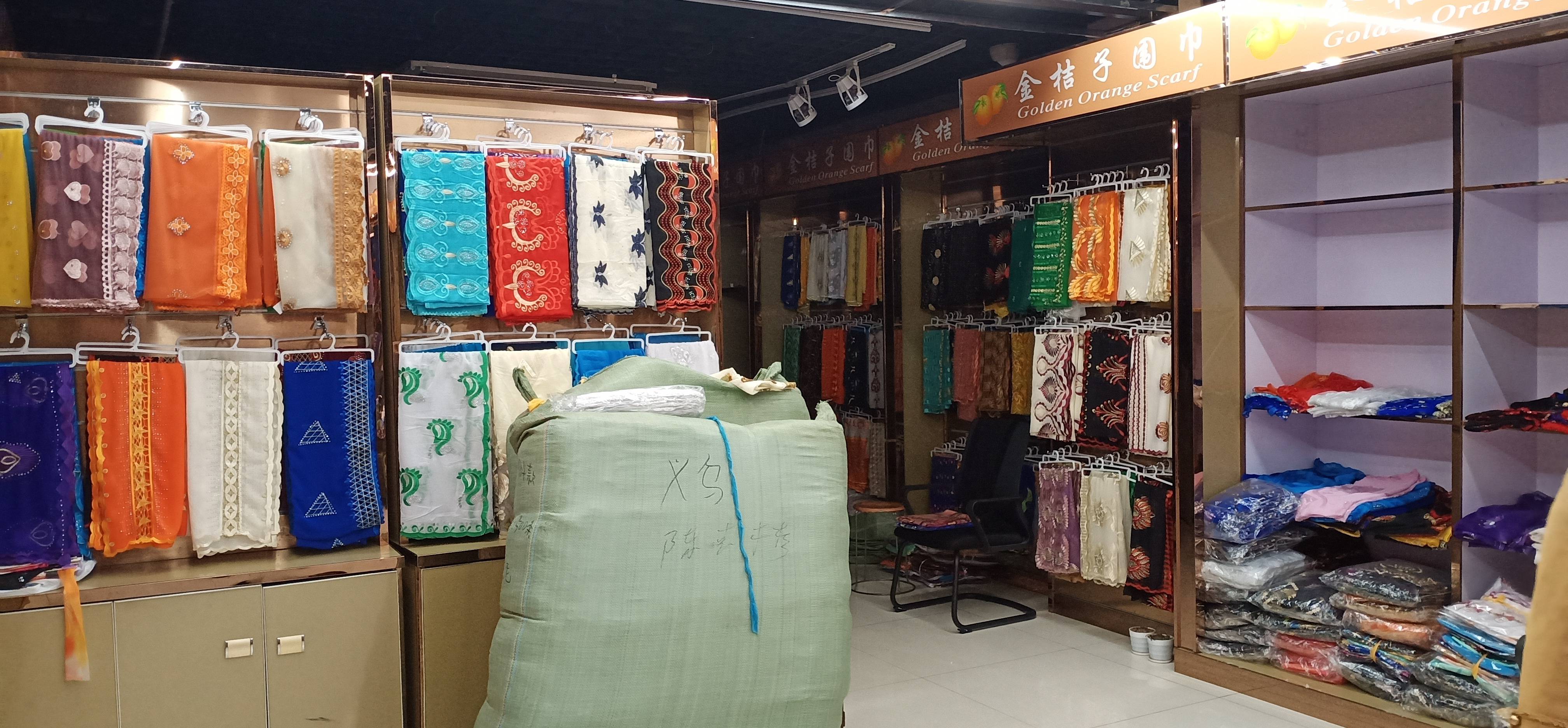 Golden orange scarf describe pic - 2