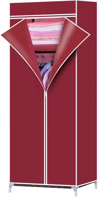 Wardrobe Simple Cloth Wardrobe Modern Simple Steel Pipe Model8863 Specification drawing