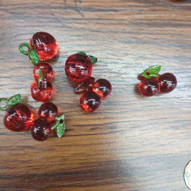 Women's New Accessories Apple Cherry Semi-Finished Specification drawing