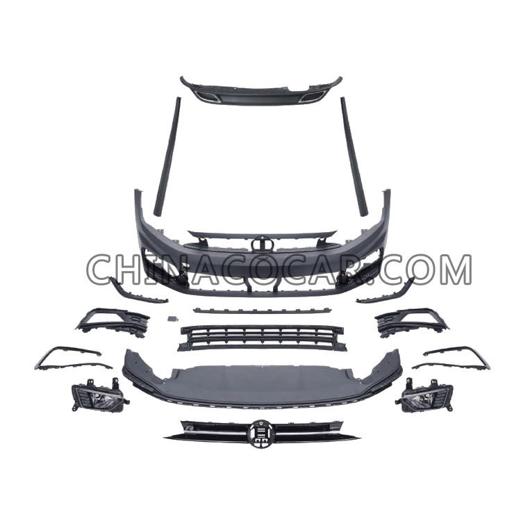 Volkswagen Polo R-LINE exterior full body Kit Upgrade package