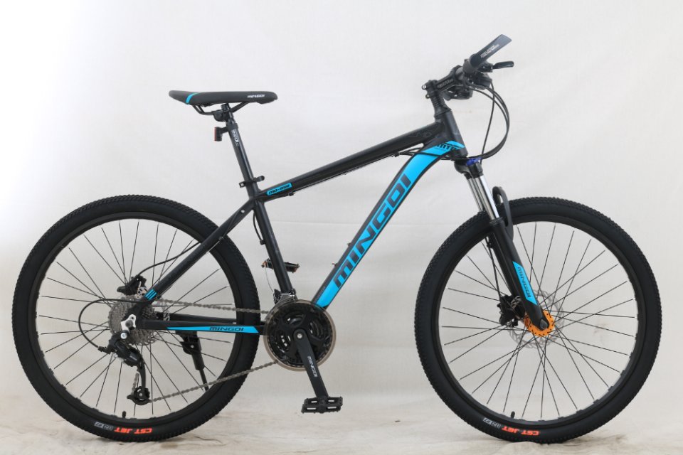 26-inch aluminum alloy frame fluorescent color mountain bike night ride Specification image
