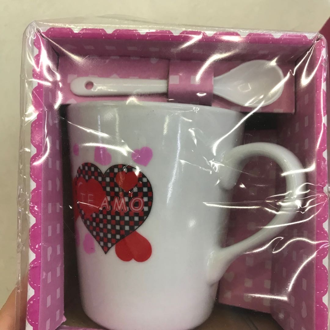 水果印花手提水杯/杯子/漱口杯/马克杯伴手礼/玻璃杯男女夏季时尚产品图