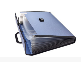 Document Bag Transparent A4 File Data Stationery Bag Student Storage Custom 1777 details Picture