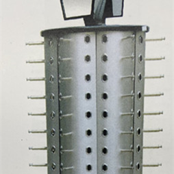 100 pairs of columnar alloy plastic glasses display stand, goods rack, glasses placement rack L007-1 details Picture