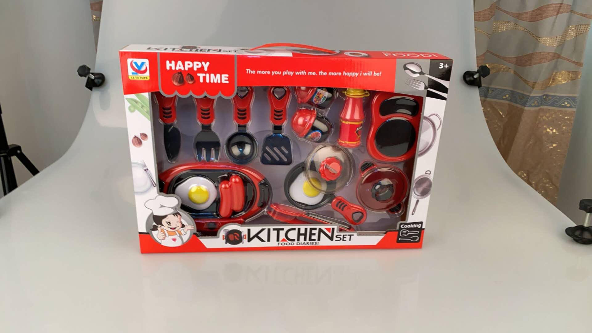 Boxed Fun Tableware, House Play Toys, Kitchenware Toys details Picture