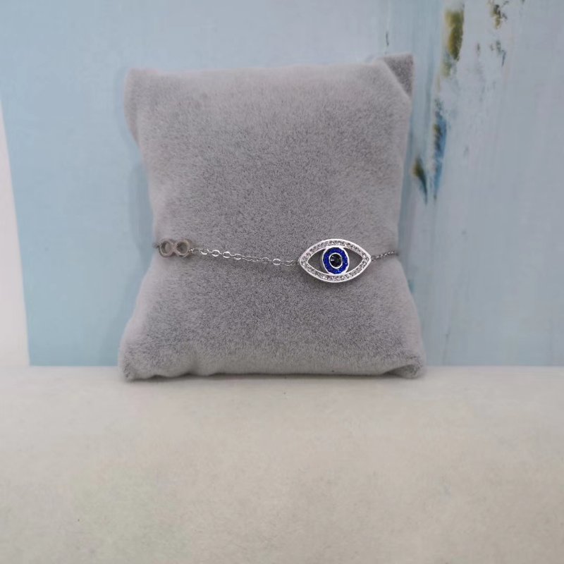 European And American Fashion Temperament Angel Eye Bracelet High-End Atmospheric Color Preservation Net Red Anti-Allergy Jewelry