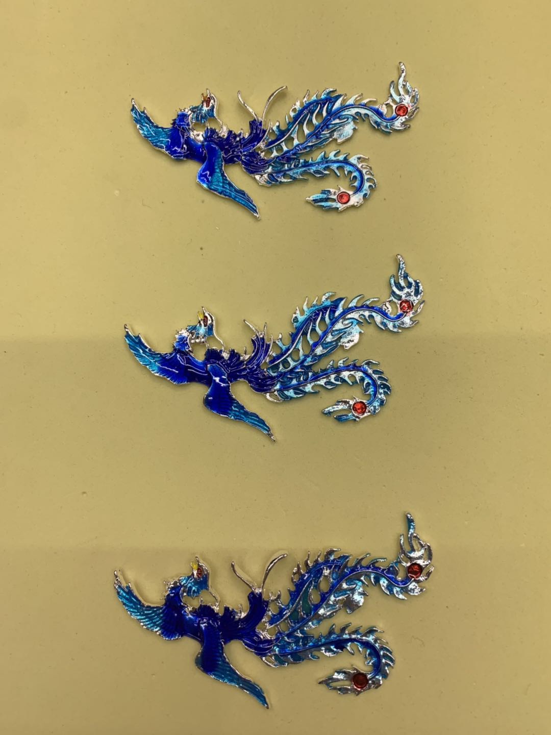 Alloy Phoenix wedding celebration festival headdress craft decoration thumbnail