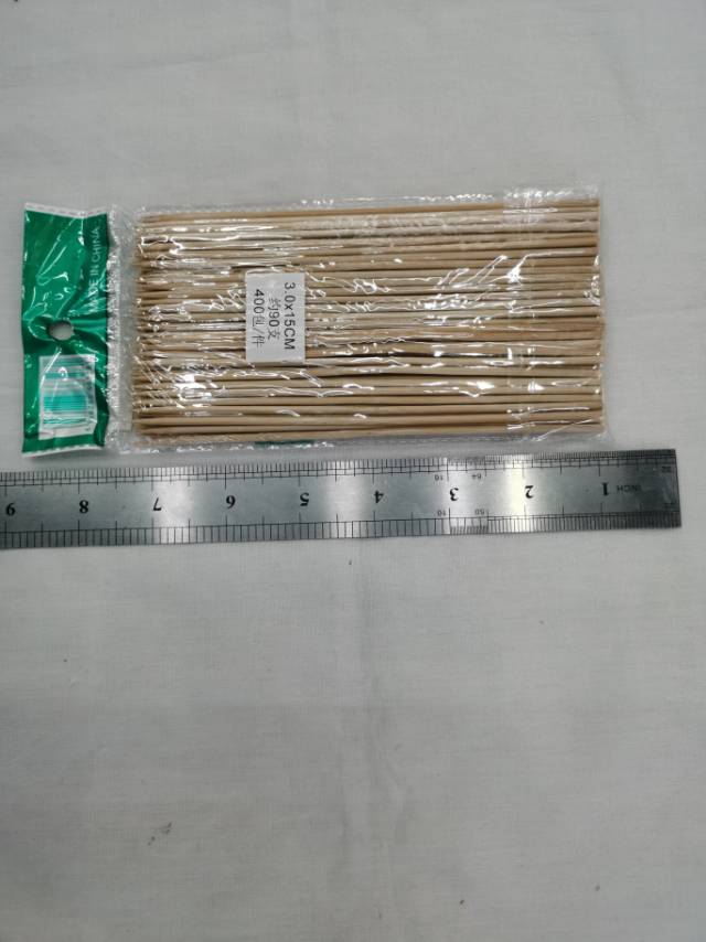 一次性竹签批发烧烤竹签水果签6cm长度