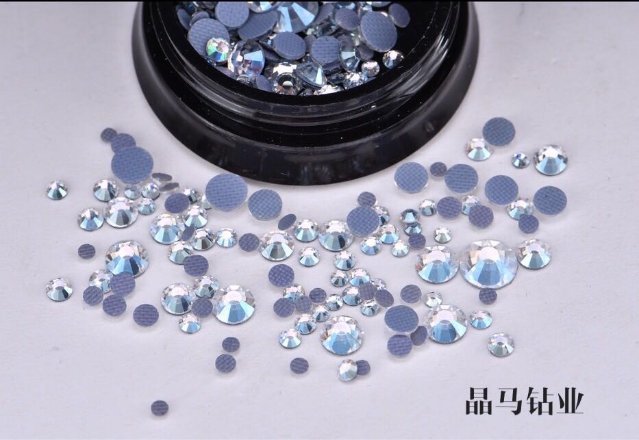 White SS20 imitation Austrian diamond, premium diamond, nail drill, DIY diamond, ironing drill, factory direct sales details Picture