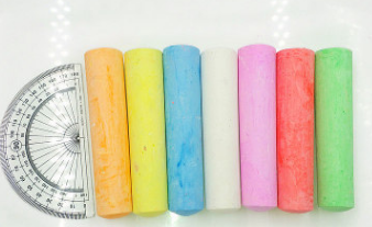 Large thick chalk, children's colored chalk, wood chalk Specification image