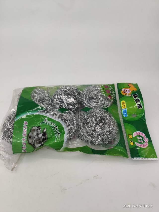 钢丝球不锈钢清洁球厨房锅刷洗碗去污铁丝球
