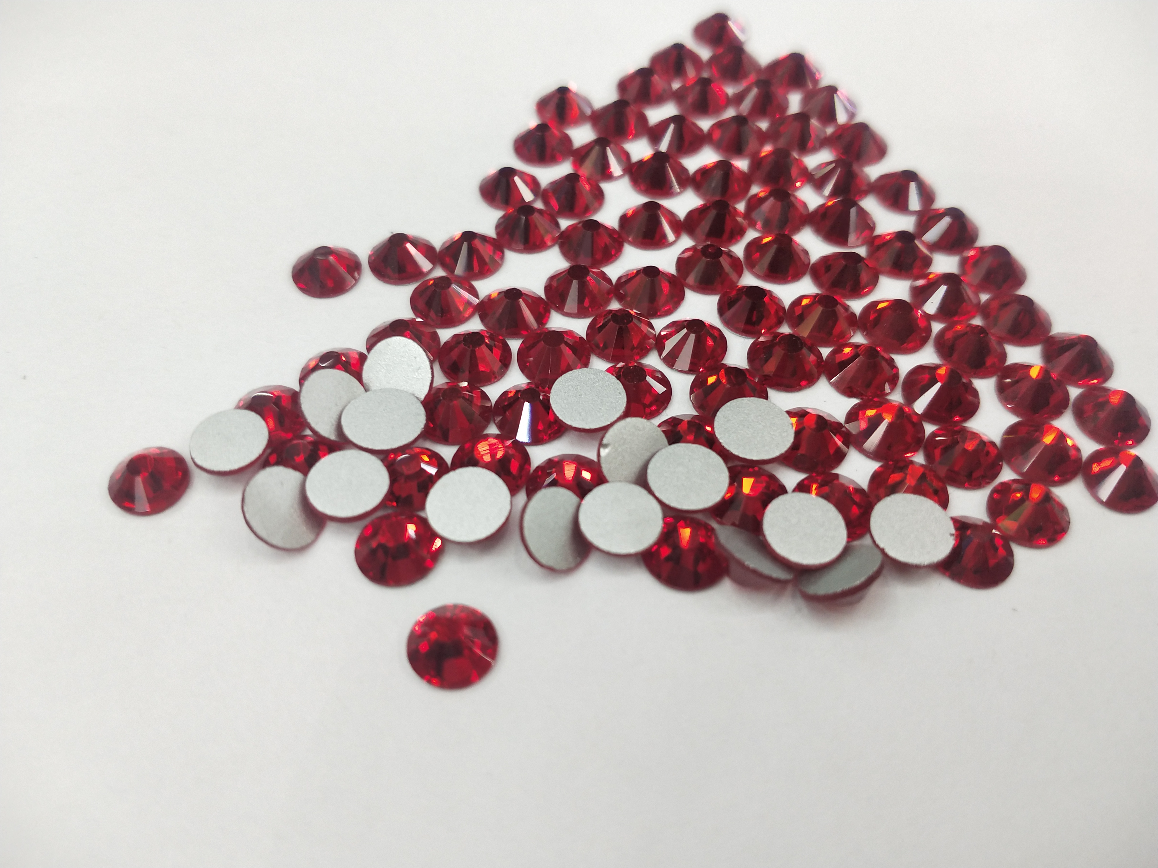 Boutique Hand Drill Ss20 Red Imitation Austrian Diamond Nail Drill Glass Hot Drill Diy Drill Specification drawing
