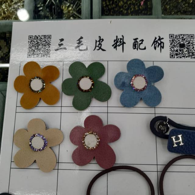 花式皮筋发卡新款细节图