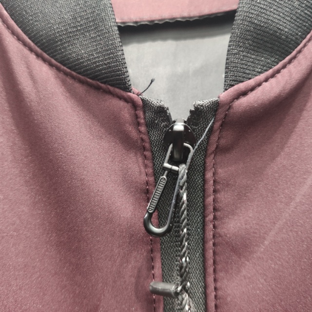 The 2020 spring new men's jacket, a thin Korean-style slim-fit youth round-neck coat, a solid-color zipper coat, is cool and trendy Specification image
