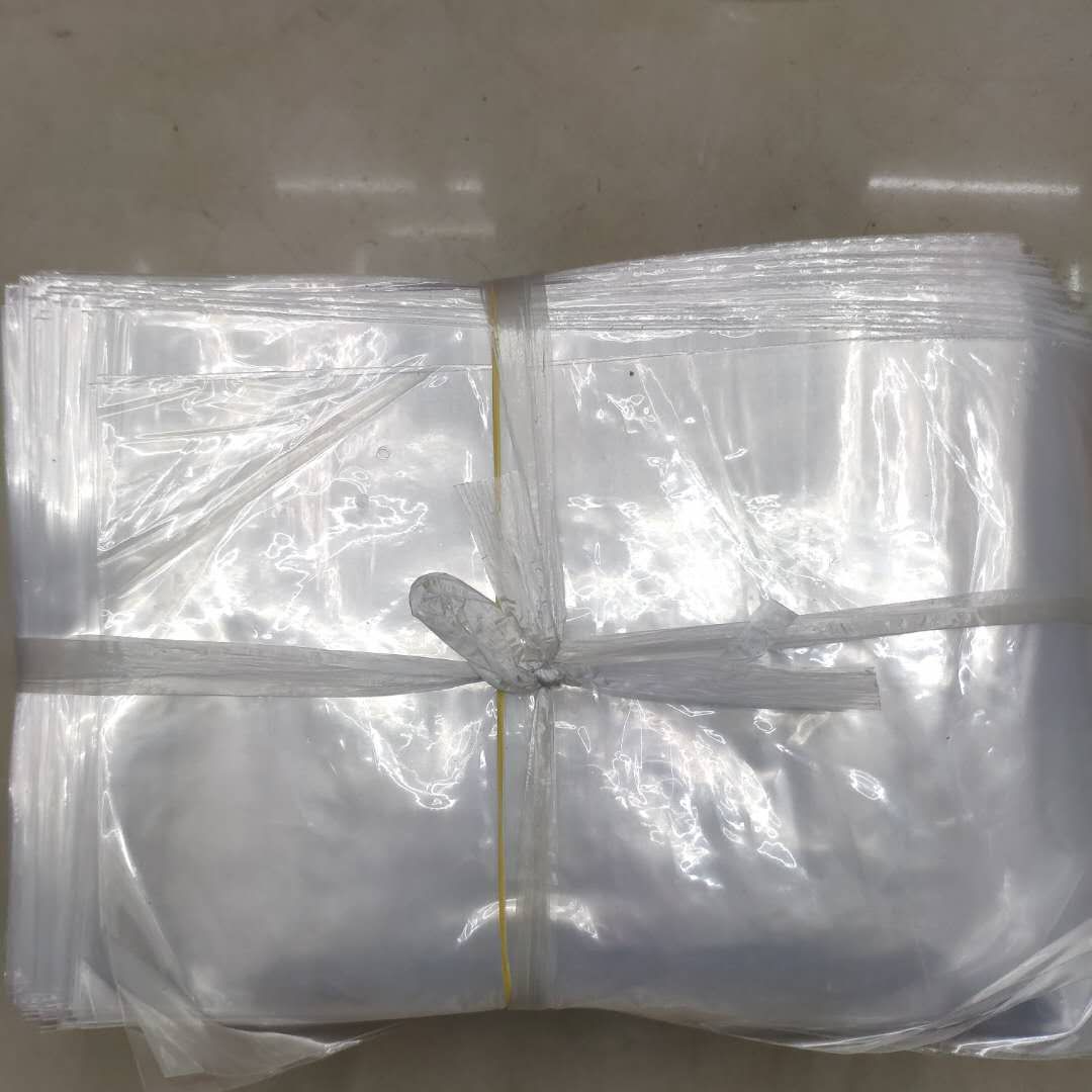 Environmentally friendly flat-mouth transparent bag, disposable dust-proof packaging film inner bag