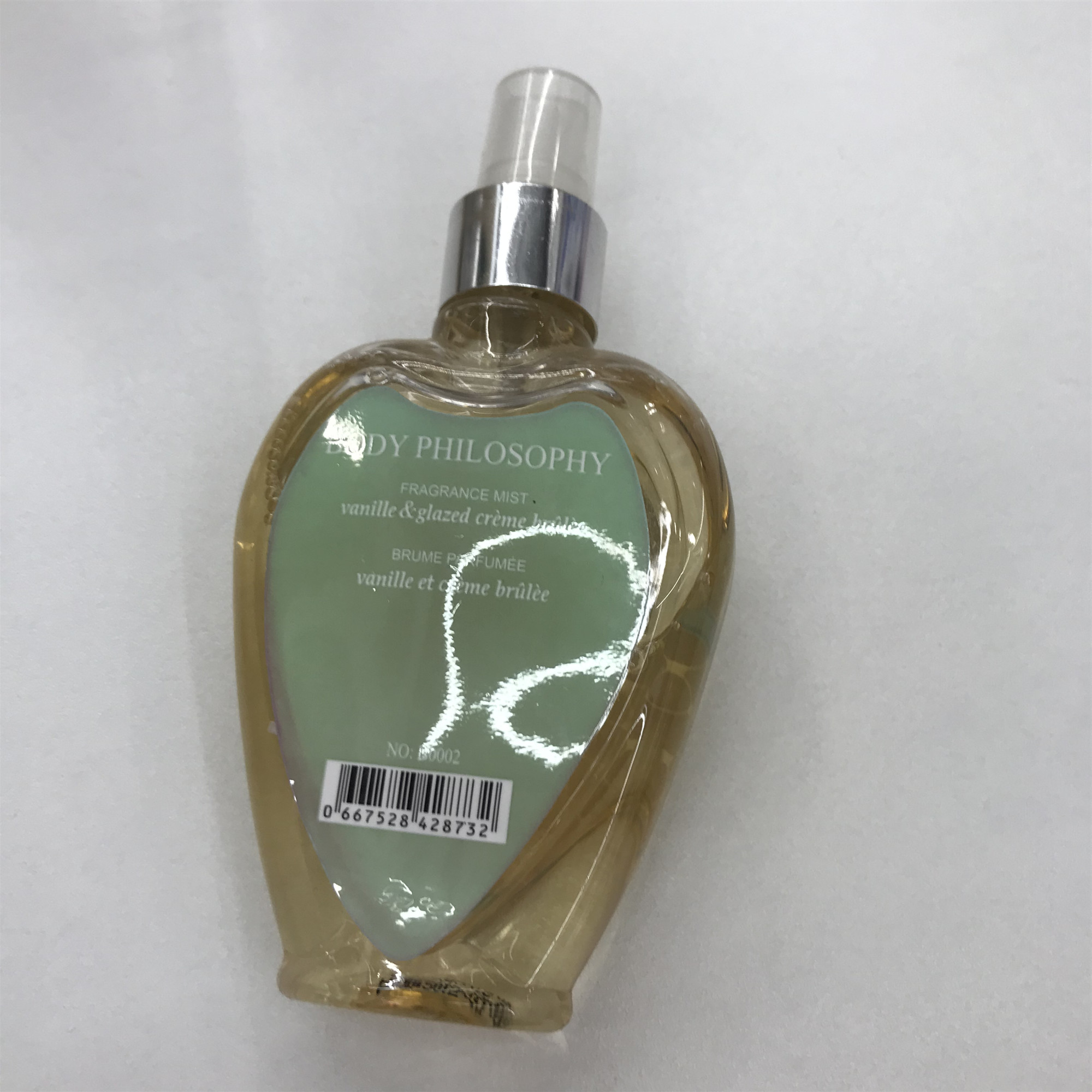 100ml heart-shaped bottle body spray Long-lasting Fragrance perfume, foreign trade bow perfume Specification image