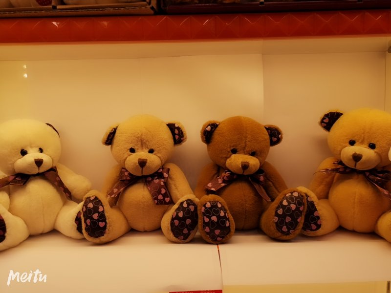 10-inch heart-shaped bow tie bear sitting bear plush toy Teddy bear manufacturer wholesale 6336 Specification image