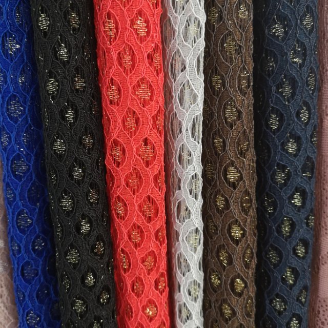 锦棉加金线面料布料多色可选现货充足