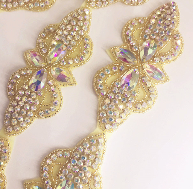 Rhinestone Strip Decorative Dress Accessories Wedding Accessories Belt Shoulder Strap details Picture