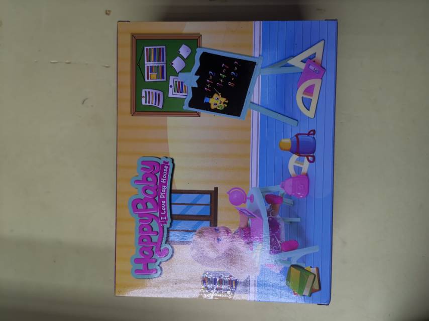 仿真小娃娃带洗澡盆礼盒装五官端正模样精致可爱产品图