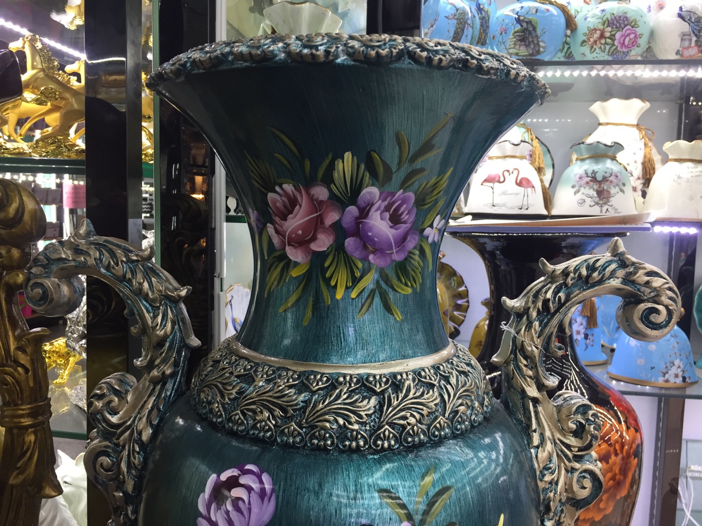 欧美风格家居办公工艺品花瓶摆件厂家直销细节图