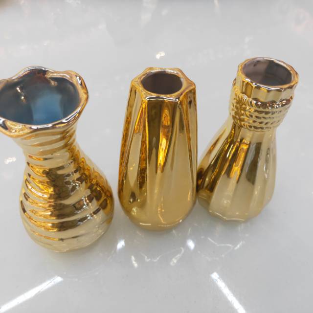 金属工艺品厂家直销电镀金色花瓶盛海品牌铜器铜葫芦摆件本命佛定制款