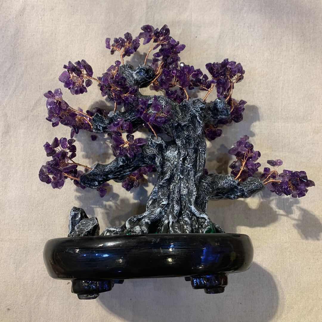Natural amethyst treasure tree details Picture