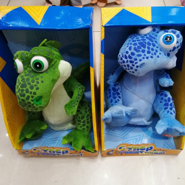 Plush toys cartoon toy manufacturers direct electric dinosaurs cute doll dolls can move small gifts across the border thumbnail