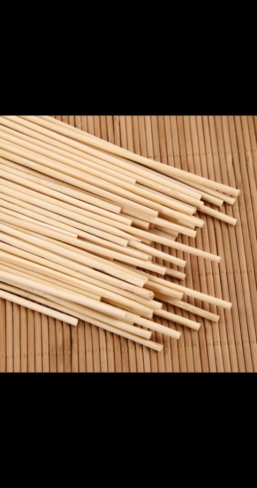 一次性竹签烤肉竹签烧烤签子竹签鸡柳棉花糖竹签 30cm90支细节图