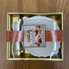 创意纯白陶瓷盘家用西餐陶瓷餐具带勺定制菜盘子面碗汤碗酒店餐厅礼盒
