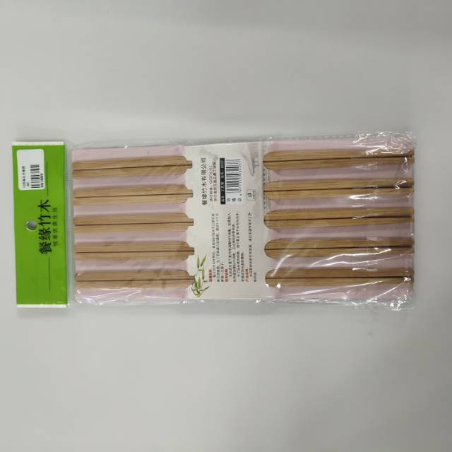Bamboo chopsticks are natural, unpainted and wax-free. They are high-quality household bamboo chopsticks details Picture