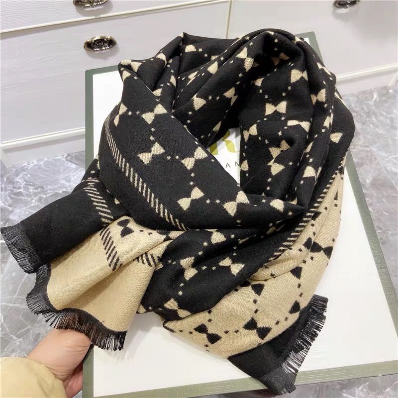 Scarf Ladies Explosive Student Fashion Trend New Autumn/Winter Long Scarf Specification drawing