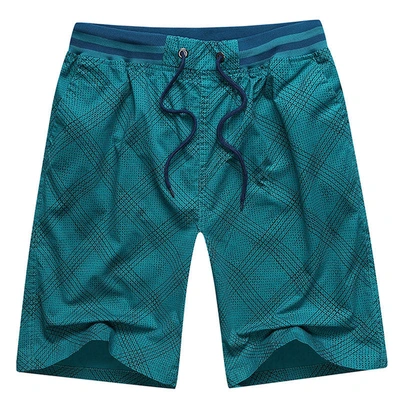 Summer Casual Five Minute Beach Shorts Men's Cotton Big Pants Wear Home Cotton Loose Sleeping Pants Tide