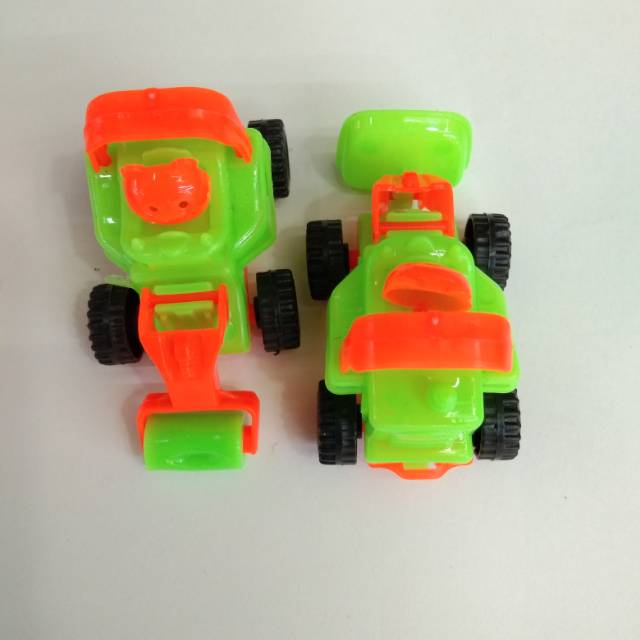 塑料小型工程车挖机车儿童玩具混装批发