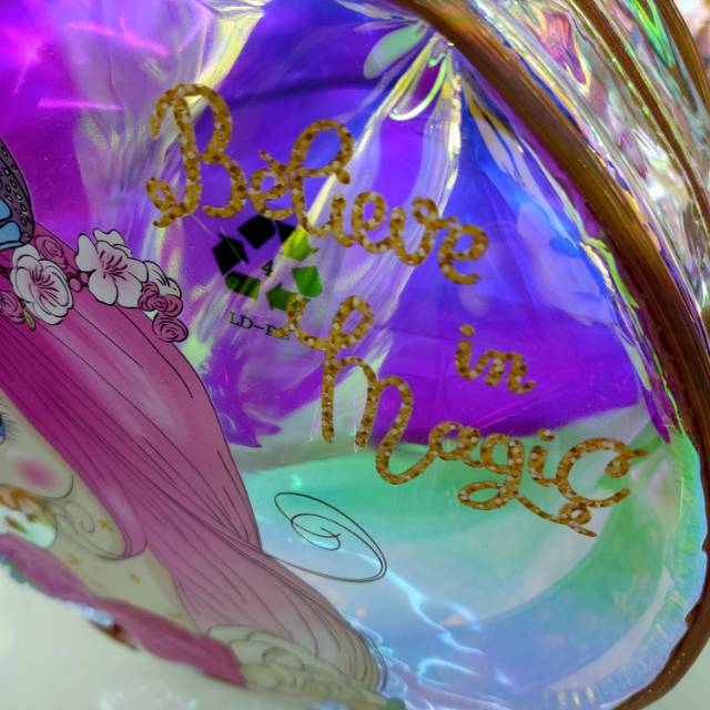 创意镭射可爱清新圆形包女生袋细节图