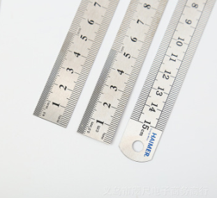 彬斌文具钢直尺15cm厘米初中高中物理数学 教学仪器细节图
