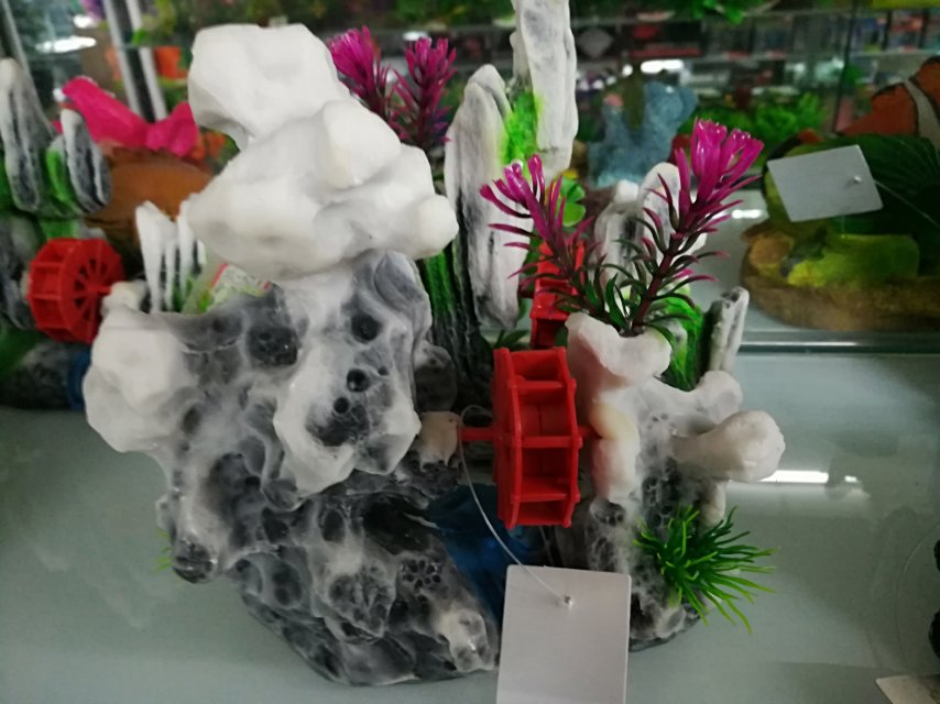 鱼缸假山水族箱造景水景塑料树脂装饰仿真详情图2