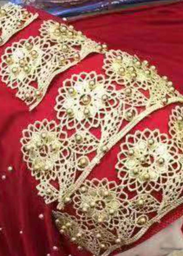 Women's New Muslim Polyester Headscarf Patch Ironing Drill Headscarf Long details Picture