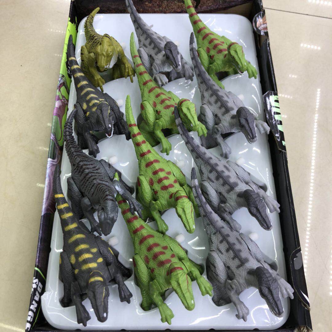 厂家直销塑料恐龙模型混色儿童玩具 288个起批图