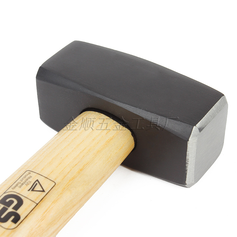 Direct sales from the manufacturer of wooden-handled stone hammers and iron hammers details Picture