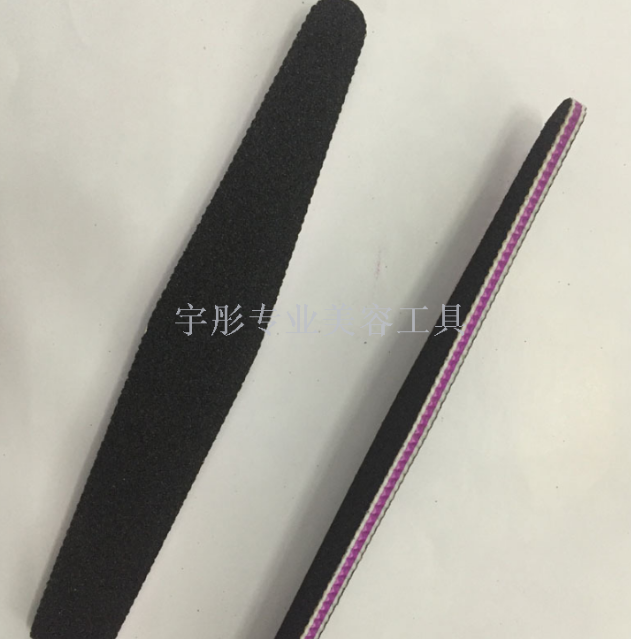 指甲挫指甲锉黑菱形挫搓甲工具美甲挫甲工具