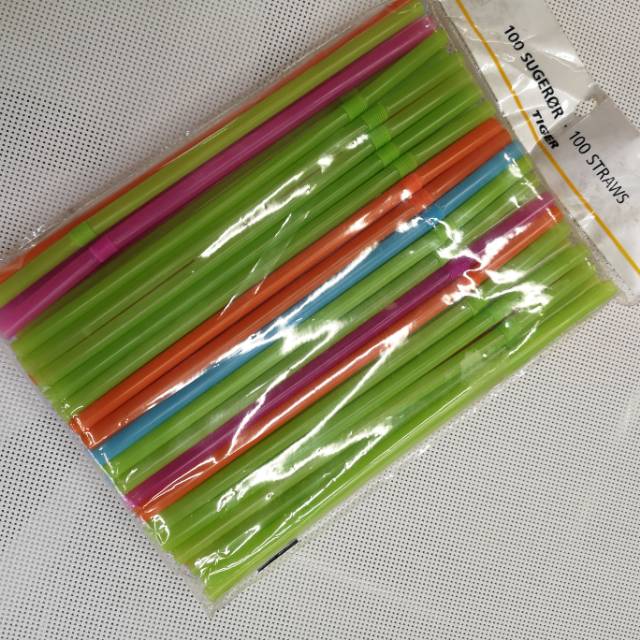 厂家直销一次性彩色吸管饮料奶茶吸管塑料吸管