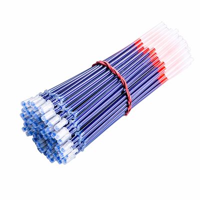 Shanghai Yuan Neutral Pen Refill Black Blue Red Signature Pen Full Needle Bullet Half Needle Practice Pen Wholesale Specification drawing