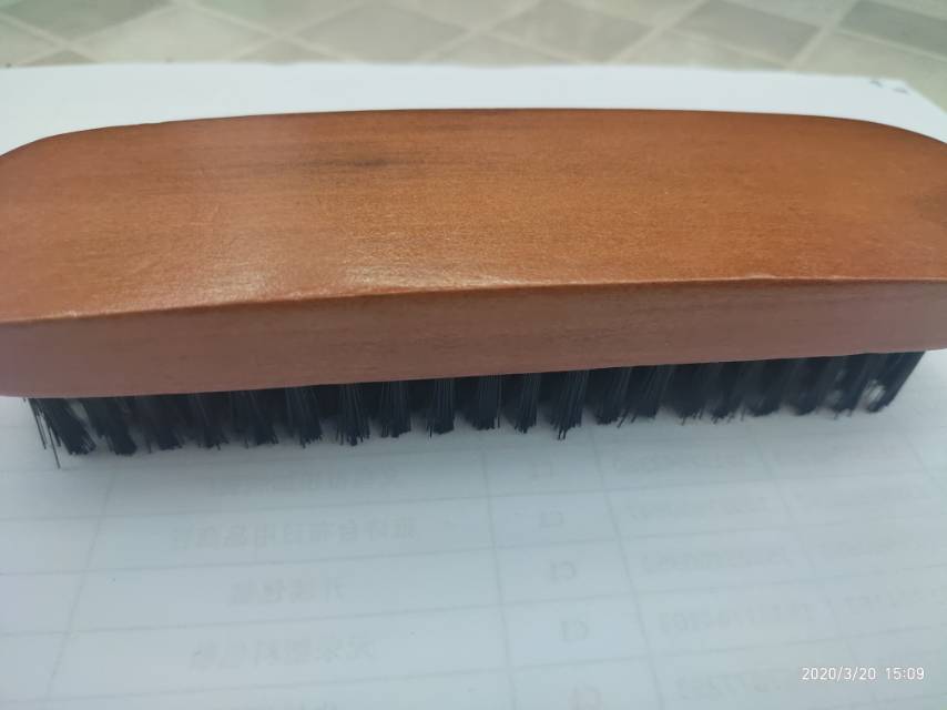 马鬃毛刷实木软毛刷马毛鞋刷擦鞋油洗鞋刷绒皮清洁刷抛光刷子产品图