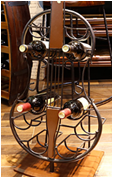 Tailwind Creative Home Decoration Iron Wood Combined With Wine Rack Retro Atmosphere 009 Specification drawing