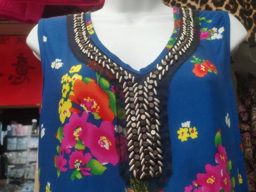 This is a new spring collection of comfortable and versatile short pajamas for women in foreign trade details Picture