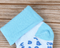 厂家纯棉宝宝袜蓝色图案绣花舒适可爱童袜细节图