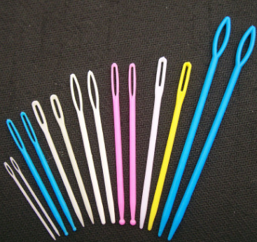Plastic needles, plastic needles, children's hand needles, safety plastic needles