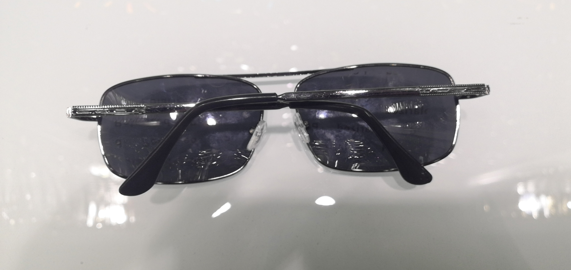 New fashionable large-framed sunglasses, round-framed sunglasses, polarized glasses, Korean version, Internet celebrity trendsetter 809222 details Picture